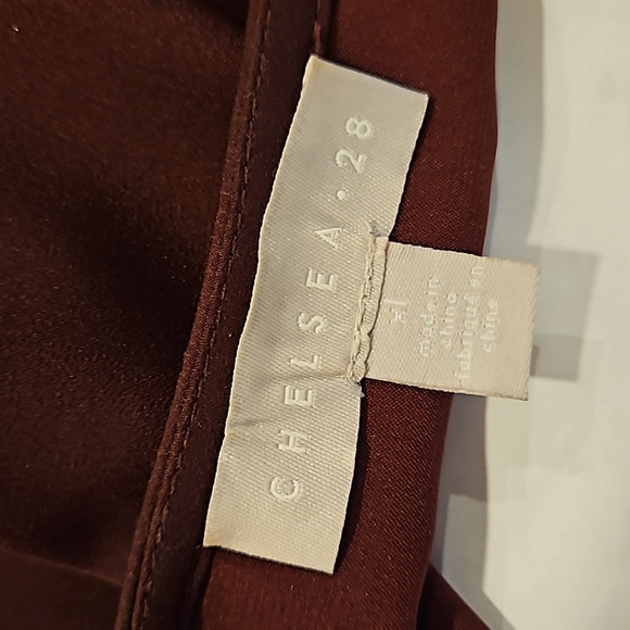 Dress burgundy wrap - Picture 8 of 8